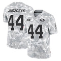 Johmsee SF.49ers #44 Kyle Juszczyk Player Arctic Camo Limited Salute To Service Home Game Stitched Jerseys