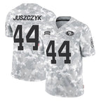 Johmsee SF.49ers #44 Kyle Juszczyk Player Arctic Camo Limited Salute To Service Home Game Stitched Jerseys