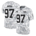 Johmsee SF.49ers #97 Nick Bosa Player Arctic Camo Limited Salute To Service Home Game Stitched Jerseys