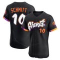 Johmsee SF.Giants #10 Casey Schmitt Player Black 2025 City Connect Home Limited Elite Stitched Jerseys