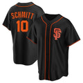 Johmsee SF.Giants #10 Casey Schmitt Player  Black 2026 Home Game Stitched Jerseys