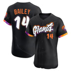Johmsee SF.Giants #14 Patrick Bailey Player Black 2025 City Connect Home Limited Elite Stitched Jerseys