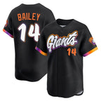 Johmsee SF.Giants #14 Patrick Bailey Player Black 2025 City Connect Home Limited Stitched Jerseys