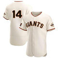 Johmsee SF.Giants #14 Patrick Bailey Player Cream Home Limited Elite Stitched Jerseys