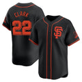 Johmsee SF.Giants #22 Will Clark Player Black 2026 Home Limited Stitched Jerseys