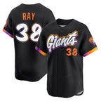 Johmsee SF.Giants #38 Robbie Ray Player Black 2025 City Connect Home Limited Stitched Jerseys