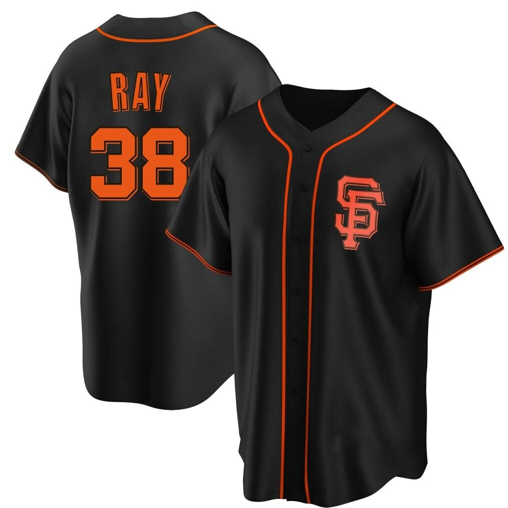 Johmsee SF.Giants #38 Robbie Ray Player  Black 2026 Home Game Stitched Jerseys