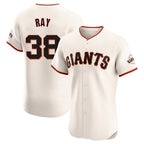 Johmsee SF.Giants #38 Robbie Ray Player Cream Home Limited Elite Stitched Jerseys