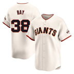 Johmsee SF.Giants #38 Robbie Ray Player Cream Home Limited Stitched Jerseys