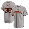 Johmsee SF.Giants #38 Robbie Ray Player Gray Home Limited Stitched Jerseys