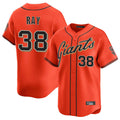 Johmsee SF.Giants #38 Robbie Ray Player Orange Home Limited Stitched Jerseys