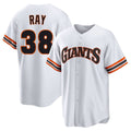 Johmsee SF.Giants #38 Robbie Ray Player White Home Game Stitched Jerseys