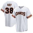 Johmsee SF.Giants #38 Robbie Ray Player White Home Game Stitched Jerseys