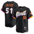 Johmsee SF.Giants #51 Jung Hoo Lee Player Black 2025 City Connect Home Limited Stitched Jerseys