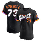 Johmsee SF.Giants #73 Randy Rodriguez Player Black City Connect Home Limited Elite Stitched Jerseys