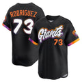 Johmsee SF.Giants #73 Randy Rodriguez Player Black City Connect Home Limited Stitched Jerseys