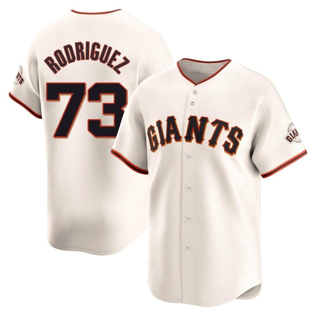 Johmsee SF.Giants #73 Randy Rodriguez Player Cream Home Limited Stitched Jerseys