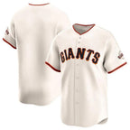 Johmsee SF.Giants ## Giants Blank Player Cream Home Limited Stitched Jerseys