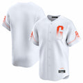 Johmsee SF.Giants Blank Player White City Connect Home Limited Stitched Jerseys