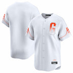 Johmsee SF.Giants Blank Player White City Connect Home Limited Stitched Jerseys