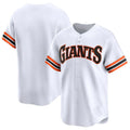 Johmsee SF.Giants Blank Player White Home Game Stitched Jerseys