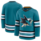 Johmsee SJ.Sharks Teal Home Premium Jerseys