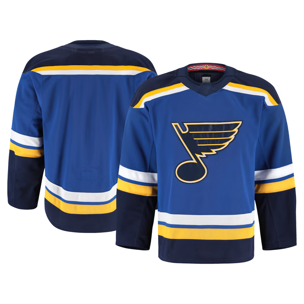 Johmsee St.L.Blues Blue Alternate Authentic Pro Jerseys