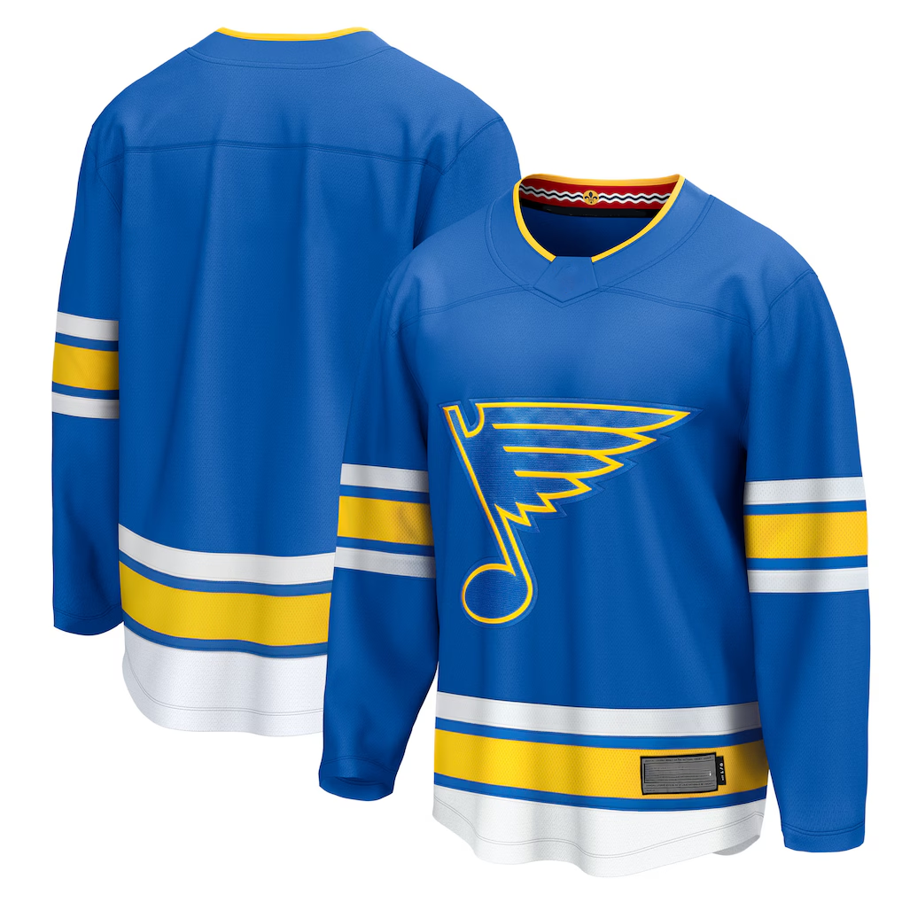 Johmsee SL.Blues Blue Home Breakaway Jerseys