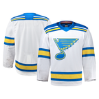 Johmsee St.L.Blues White Away Authentic Pro Jerseys