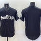 San Diego Padres Blank Black Gothic Edition Vapor Limited Stitched Baseball Jersey