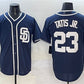 San Diego Padres #23 Fernando Tatis Jr. Navy Cool Base Stitched Baseball Jersey
