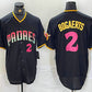 San Diego Padres #2 Xander Bogaerts Black Player Number Fashion Baseball Jersey