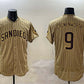 San Diego Padres #9 Jake Cronenworth Brown Flex Base Stitched Baseball Jersey