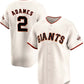 San Francisco Giants #2 Willy Adames Cream 2024 Home Limited Stitched Baseball Jersey