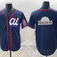 Seattle Mariners American League Team Big Logo Navy 2025 All-Star Edition Limited Stitched Baseball Jersey