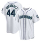 Seattle Mariners #44 Julio Rodríguez Home Replica Jersey - White Stitched Baseball Jersey