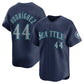 Seattle Mariners #44 Julio Rodriguez Road Limited - Navy Stitched Baseball Jersey