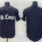 St. Louis Cardinals Blank Black 'Gothic Legacy Edition' Vapor Premier Limited Stitched Baseball Jersey