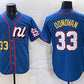 St. Louis Cardinals National League #33 Brendan Donovan Blue 2025 All-Star Edition Limited Stitched Baseball Jersey