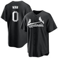 Johmsee St. Louis Cardinals #0 Masyn Winn Player Black City Connect Home Limited Stitched Jerseys