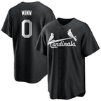 Johmsee St. Louis Cardinals #0 Masyn Winn Player Black City Connect Home Limited Stitched Jerseys