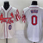 St. Louis Cardinals #0 Masyn Winn White Independence Day Vapor Premier Limited Stitched Baseball Jersey