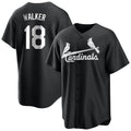 Johmsee St. Louis Cardinals #18 Jordan Walker Player Black City Connect Home Limited Stitched Jerseys