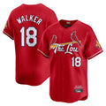 Johmsee St. Louis Cardinals #18 Jordan Walker Player Red City Connect Limited Stitched Jerseys