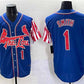 St. Louis Cardinals #1 Ozzie Smith Royal Independence Day Vapor Premier Limited Stitched Baseball Jersey