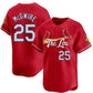 St. Louis Cardinals #25 Mark McGwire Red City Connect Baseball Jersey
