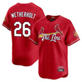 Johmsee St. Louis Cardinals #26 JJ Wetherholt Player Red City Connect Limited Stitched Jerseys