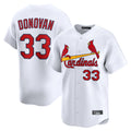 Johmsee St. Louis Cardinals #33 Brendan Donovan Player White Home Limited Stitched Jerseys
