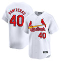 Johmsee St. Louis Cardinals #40 Willson Contreras Player White Home Limited Stitched Jerseys