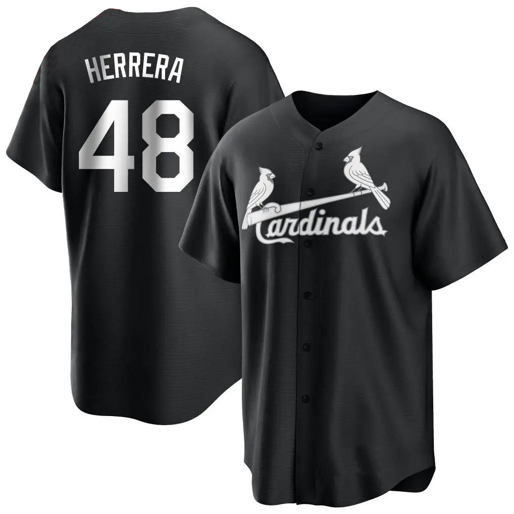 Johmsee St. Louis Cardinals #48 Ivan Herrera Player Black City Connect Home Limited Stitched Jerseys